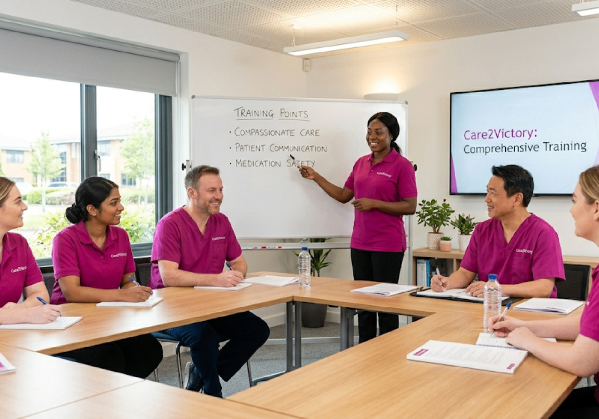 Care 2 Victory staff training and professional development in Sittingbourne